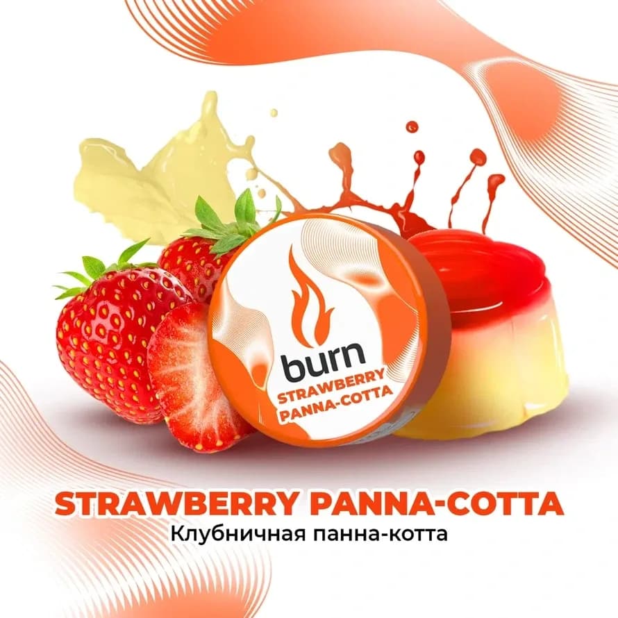 Клубничная Панна-Кота от Burn