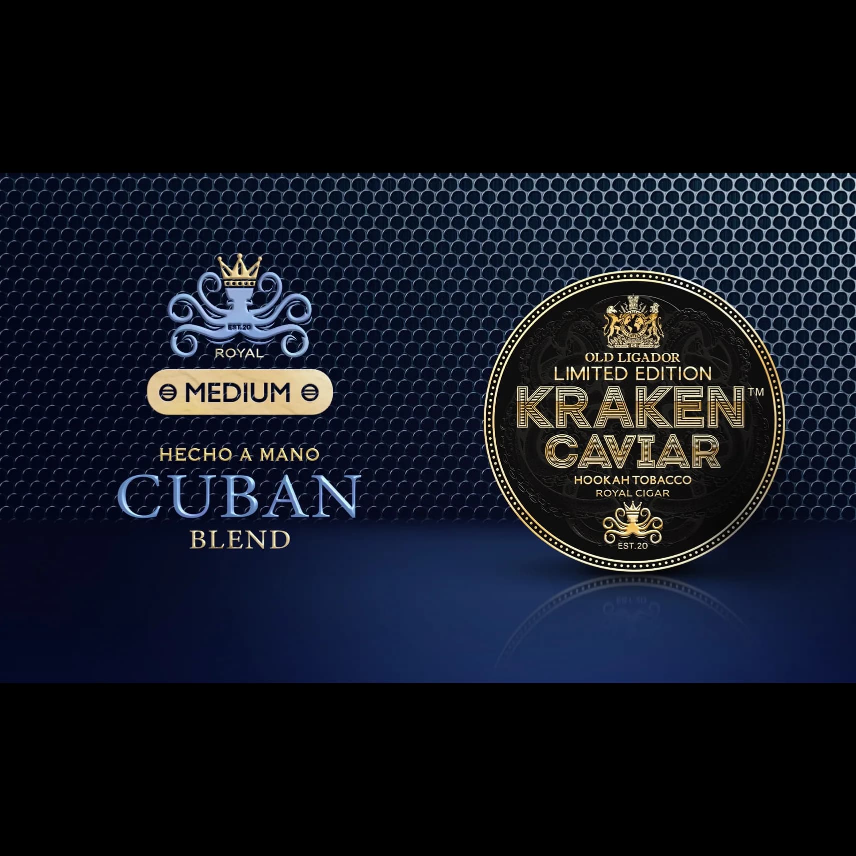 Табак для кальяна KRAKEN Line CAVIAR Кубинский Бленд от Kraken